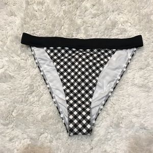 New! Tart Collections Black and White Swim Bottoms